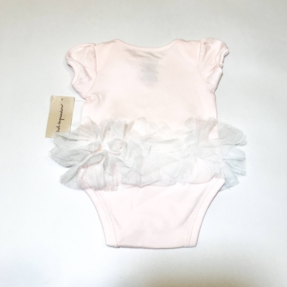 NWT First Impressions Baby Girls Bodysuit - Picture 3 of 4